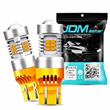 JDM ASTAR Extremely Bright PX Chips 7440 7441 7443 7444 Amber Yellow Turn Signal LED Bulbs