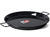 Garcima 26-Inch Enameled Steel Paella Pan, 65cm