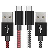 16.4FT Charger Charging Cable for PS5 and Xbox Series X/S Controller, 2 Pack Long Type C to USB Data Cord Sync Wire for Playstation 5 DualSense, Xbox Core, Elite 2, Switch Lite, Pro Controller