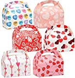 JOYIN 24 pack Valentines Day Heart Shaped Treat Boxes (3x5.5x6) for Valentine’s Day Holiday Classroom Treats, Novelty Party Favor Exchanging Gifts, Valentines Gift Boxes for Wrapped Gifts Party Decorations