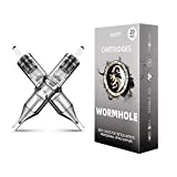 Wormhole Tattoo Cartridge Needles 9RL Tattoo Cartridges Professional Disposable Tattoo Needle Cartridge Sterilized Tattoo Needles Safe Cartridge Needles 1209RL