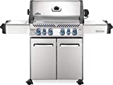 Napoleon P500RSIBPSS-3 Prestige 500 RSIB Propane Gas Grill, sq. in + Infrared Side and Rear Burner, Stainless Steel