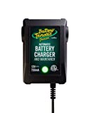 Battery Tender Junior 12V Charger and Maintainer: Automatic 12V Powersports Battery Charger and Maintainer for Motorcycle, ATVs, and More - Smart 12 Volt, 750mA Battery Float Chargers - 021-0123