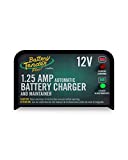 Battery Tender Plus 12V Battery Charger and Maintainer: 1.25 AMP Powersport Battery Charger and Maintainer for Motorcycles, ATVs, UTVs - Smart 12 Volt Automatic Float Charger - 021-0128