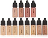 TEMPTU Perfect Canvas Airbrush Foundation, Blush, Highlighter Set: Long-Wear Makeup, Buildable Coverage | For Hydrated & Healthy Skin | Semi Matte, Natural Finish