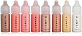 TEMPTU S/B Airbrush Blush & Highlighter Starter Set: Long-Wear Makeup, Dewy Buildable Formula Brightens Complexion | All Skin Types | Includes 4 Blushes & 4 Highlighters