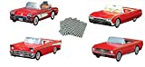 Dunwoody Specialty Sales, 12 Red Classic Car Party Food Containers- This ALL RED Collection includes 4 Styles of Customers' FAVORITES (3 of each Style), Great Centerpieces, Party decorations & much more!!