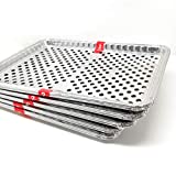 Foil Disposable Grill Topper Trays, 2-ct. Packs - 15 1/2 X 10 3/8 - (5 Packs of 2)