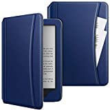 MoKo Case Fits 6" Kindle (10th Generation, 2019)/(8th Generation, 2016), PU Leather Smart Auto Wake/Sleep Cover Shell with Pocket - Indigo