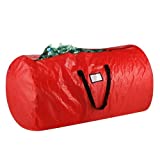 Elf Stor 83-DT5011 1012 Deluxe Red Holiday Christmas Storage Bag Large for 9 Foot Tree