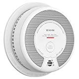 X-Sense Smoke Detector Alarm, 10 Years Battery-Operated Smoke and Fire Alarm with Photoelectric Sensor, Compliant with UL 217 Standard, SD06 (Not Hardwired)