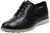 Cole Haan womens Original Grand Wing Oxford, Black/Optic White, 7.5 US