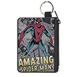 Buckle-Down Junior's Zip Wallet Spider-Man Small, Multicolor, 6.5" x 3.5"