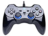 ZD-V+ USB Wired Gaming Controller Gamepad for PC/Laptop Computer(Windows XP/7/8/10) & PS3 & Android & Steam - [Black]