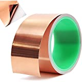 Copper Foil Tape with Conductive Adhesive for Electrical Repairs (2 in x 6 Yds)