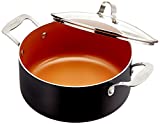 Gotham Steel 1049 5 quart stock pot, Brownish