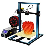 Creality CR-10S FDM 3D Printer Upgraded Dual Z Axis Leading Screws and Resume Printing 300x300x400mm for Hobbyists, Designers and Home Users (Blue)