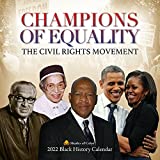 Shades of Color 2022 African American Calendar, Black History: Champions of Equality, 12 by 12 Inches (22BH)