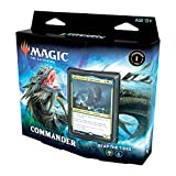 Magic: The Gathering Commander Legends  Reap the Tides | 100 Card Ready-to-Play Deck | 1 Foil Commander | Blue-Green