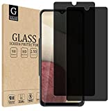 [2-Packs] GLBLAUCK Privacy Screen Protector for Samsung Galaxy A12/A32 5G, Anti-Spy 9H Hardness Tempered Glass Screen Protectors for Galaxy A12/A32 5G 6.5 inch