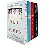 The Red Queen Collection Series Books 1 - 5 Box Set by Victoria Aveyard ( (Red Queen, Glass Sword, King's Cage, War Storm & Broken Throne)