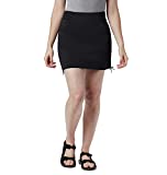 Columbia Women's Standard Anytime Casual Skort, Black, Large