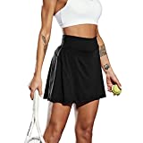 TAKIYA Women's High Waisted Athletic Tennis Skirt Skorts Golf Running Pleated Skirts with Pockets Workout Sports Activewear