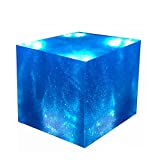 Tesseract Cube Infinity Stone Cosmic Glow Cube with LED Light Up Superhero Movie Replica Halloween Cosplay Costume Props