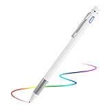 Pencil Stylus for Lenovo Chromebook Duet 3/5 Pen,Minilabo Touch Screens Active Stylus Digital Pen with 1.5mm Ultra Fine Tip Stylist Pen for Lenovo Chromebook Duet 3/5 Drawing and Writing Pencil,White