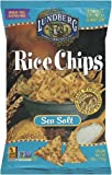 Lundberg Rice Chips Made with Organic Grains, Sea Salt, 6-Ounce Bags (Pack of 12)