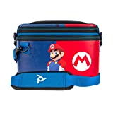 PDP Gaming Officially Licensed Switch Pull-N-Go Travel Case - Mario - Semi-Hardshell Protection - Protective PU Leather - Holds 14 Games & Controller - Works with Switch OLED & Lite - Perfect for Kids