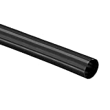 2" OD - Matt Black Finish Stainless Steel Round Tubing 304 Grade - 18 Gauge (24-in Long)