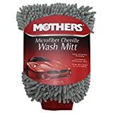 Mothers 968801 Premium Chenille Car Wash Mitt - Scratch & Lint Free