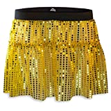 Running Costume Tutu Skirt by Gone For a Run | Glitter Sequined Tutu | Gold, One Size