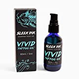 VIVID Tattoo Oil (2oz) - Sleek Ink Moisturizing & Enhancing Tattoo Aftercare Oil