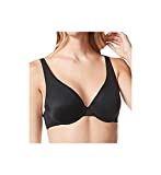 Warner's Women's This is not a Bra Underwire Contour with Elongated Neckline, Rich Black, 36C