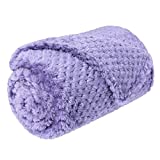 Mile High Life | Fluffy Fleece Dog Blanket | Soft and Warm Pet Throw for Dogs & Cats,(Purple, Small (1624") )