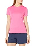 Hanes Sport Women's Short Sleeve Cool DRI Performance Tee, Wow Pink, Medium