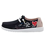 Hey Dude Women's Wendy Doodle Black, Size 8