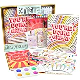 STMT DIY Artist Journaling Set - Paint Journal for Kids – Art Journal & Sketchpad – Arts and Crafts Kit for Kids Ages 6 and Up