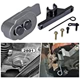 Heavy Duty 2801 Flywheel Holder Flex Plate Lock Tool Great for Replacing Timing Chain & 7676 Oil Seal Repair Kit with Balance Shaft for BMW 1 2 3 4 Series N20 N26 Engines (2-Set)