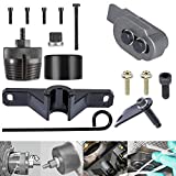 For BMW N20 N26 Engines 2801 Flywheel Holder Flex Plate Lock Tool & 7676 Oil Seal Repair Kit with Balance Shaft & 2241 Front Crankshaft Oil Seal Remover and Installer Kit