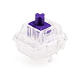 Gateron Zealio V2 Switch Tactile 62g 65g 67g 78g 5pin SMD RGB mx stem Switch for Mechanical Keyboard Purple Colorway (X90 PCS, Zealio 67g Switch)