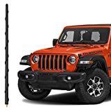 KSaAuto 16 Inch Antenna for 2007-2023 Jeep Wrangler JK JL JKU JLU Gladiator JT, Jeep Exterior Accessories, Jeep Antenna Replacement, Jeep Radio Upgrade Premium Reception