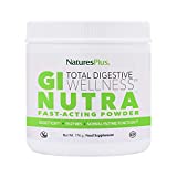 NaturesPlus GI Natural Drink Powder - 0.35 lbs, Vegetarian Powder - Dietary Supplement For Total Digestive Wellness - Probiotics, Prebiotics, Enzymes - Gluten-Free - 30 Servings