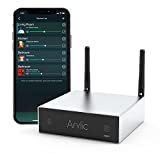 Arylic WiFi & Bluetooth Home Amplifier,STA326 with 50+50W 24V DC/2.0 Stereo Channel,Airplay 1 DLNA,Multiroom/multizone Sync, 24bit 192 kHz HiFi Audio Streaming Integrated for speakers-Up2stream A50+