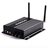 Arylic WiFi&Bluetooth 5.0 Home Audio Amplifier Stereo Channel,Airplay DLNA,Multiroom/multizone Sync, 24bit 192 kHz HiFi Audio Streaming Integrated for Speakers - Up2stream Amp SA100