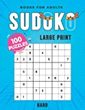 Suduko Books for Adults: 100 Large Print Hard Puzzles (Soduko for Adults)