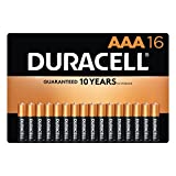 Duracell - CopperTop AAA Alkaline Batteries - Long Lasting, All-Purpose Triple A Battery for Household and Business - 16 Count