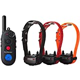 Educator PE-903 Three Dog Pro 1/2 Mile E-Collar Remote Dog Training Collar With Vibration, Tapping Sensation and Pavlovian Stimulation